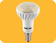 220В E14 3 Вт 3000К Лампа светодиодная R50-Ceramic тепл белый KREONIX