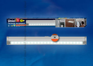 ULE-F02-2W/NW/OS IP20 SILVER Светильник  свет. с датчиком открывания двери, 2Вт, свет белый, IP40, Серебро