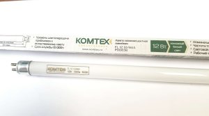Т4 FL 12W/865 Люминесцентная лампа  G5 12*370мм  матовая колба KOMTEX