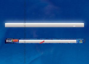 ULI-L02-5W-4200K-SL Светильник светодиодный линейный с выкл. на корпусе, Т5, 5Вт. 4200К, корпус серебро