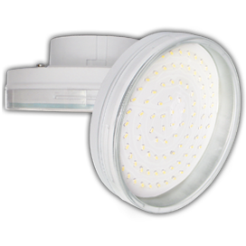 220В GX70 10W 4200K Лампа светодиодная Ecola LED Tablet 111x42 (прозрачное стекло)
