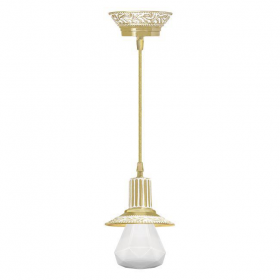 FD1069SOP Подвесной светильник Gold white patina