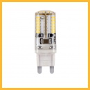 220В STD-JCD-3W-G9-CL/CW-Silikon Лампа светодиодная 3Вт белый KREONIX